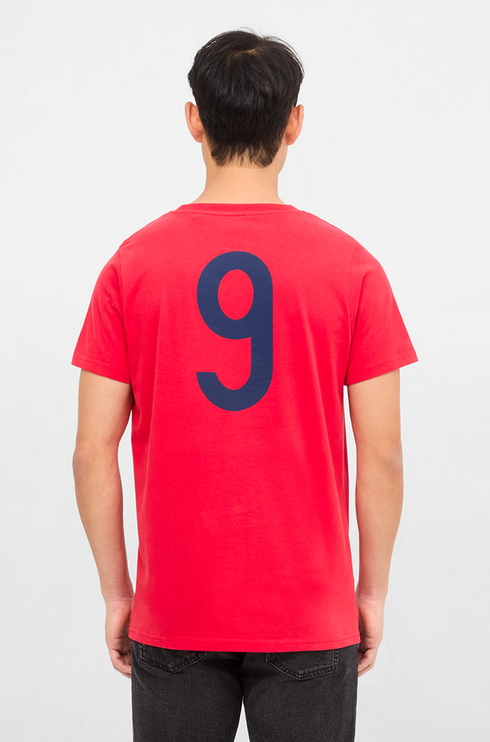 Samarreta vermella Barça Cruyff "9"