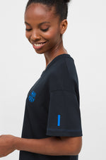 Vestido azul marino Barça - Mujer