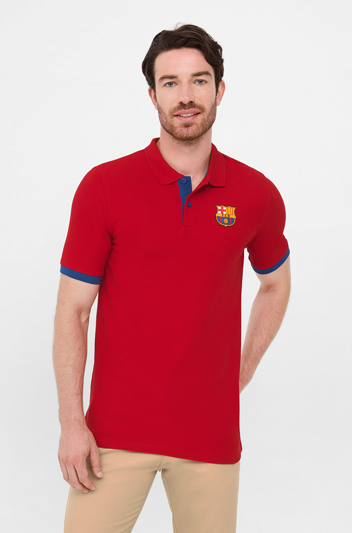 Barça Bordeaux Poloshirt