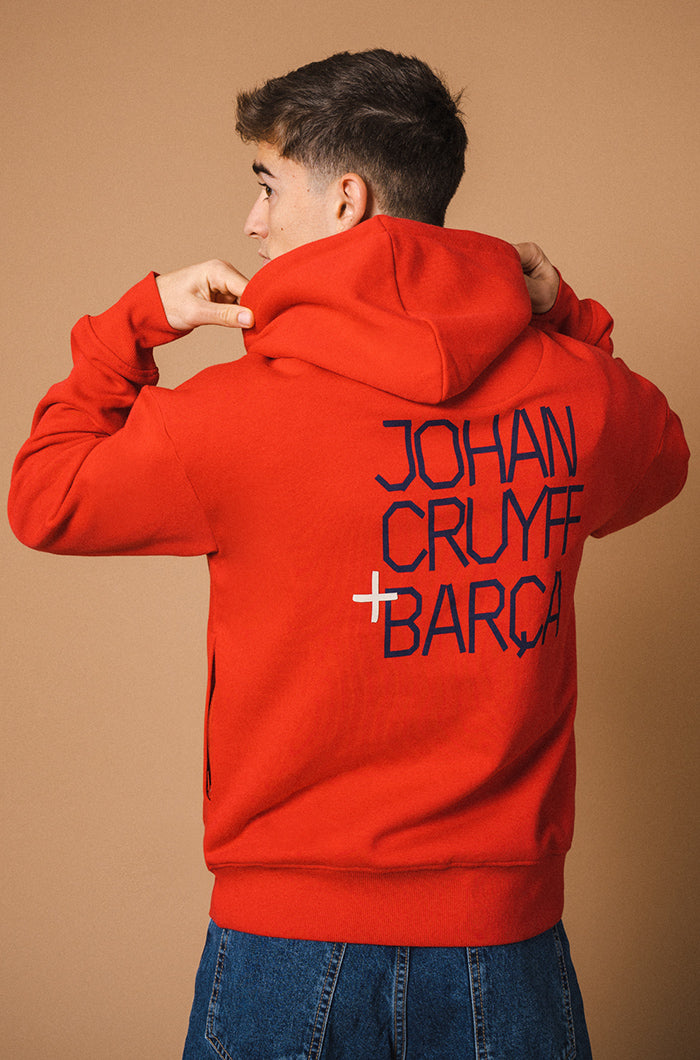 Sweat Barça Cruyff "9" rouge