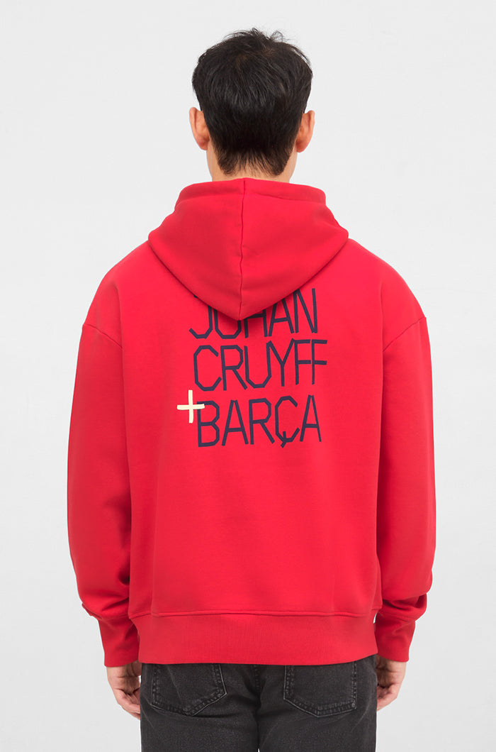 Sweat Barça Cruyff "9" rouge