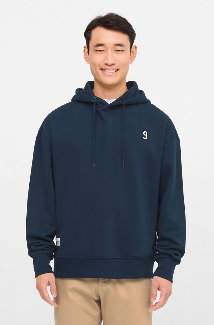 Sudadera azul Barça Cruyff "9"