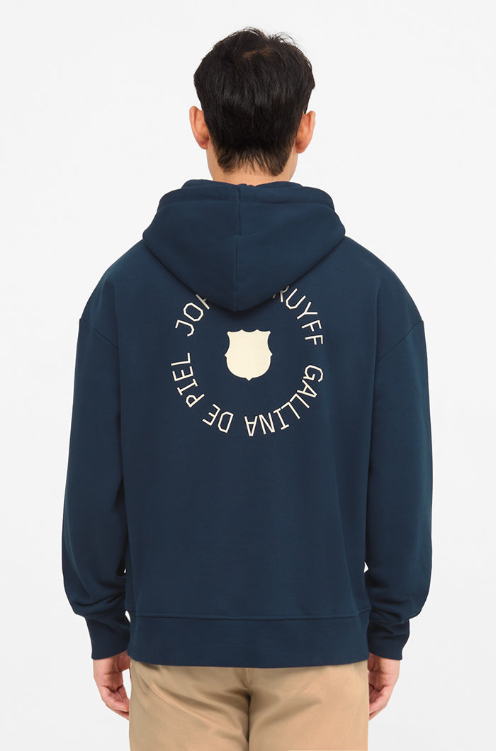 Sudadera azul Barça Cruyff "9"