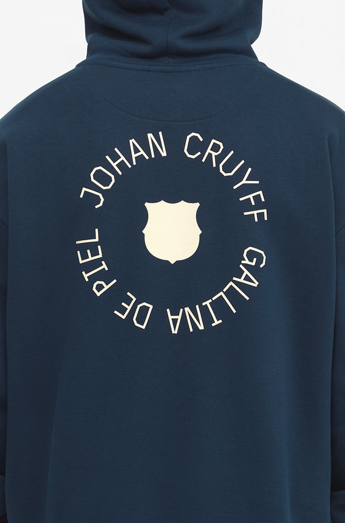 Sudadera azul Barça Cruyff "9"