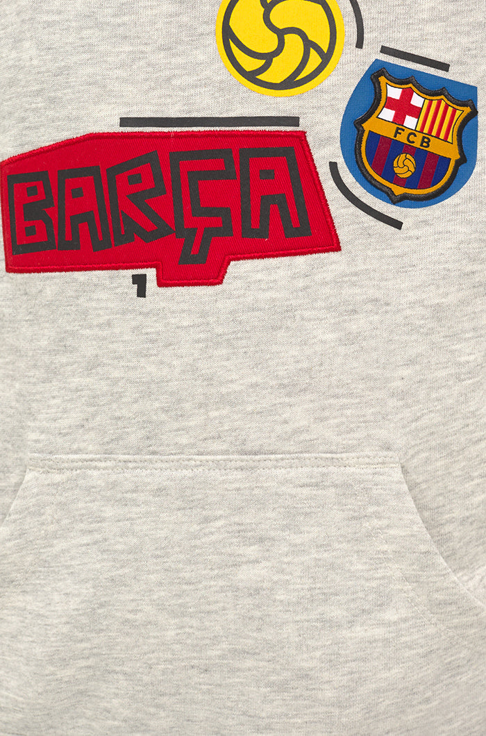 Sweatshirt mit Barça-Motiv - Junior