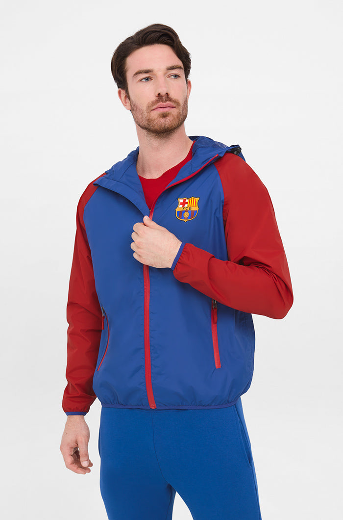 Jaqueta impermeable Barça