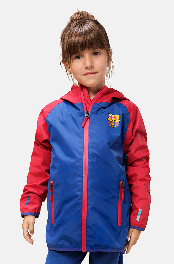Jaqueta impermeable Barça - Junior