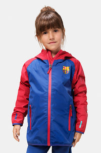 Wasserdichte Jacke Barça - Junior