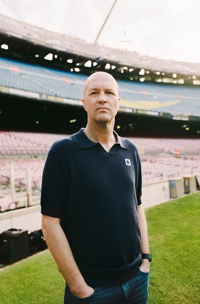 Polo shirt Barça Cruyff "9" in blue