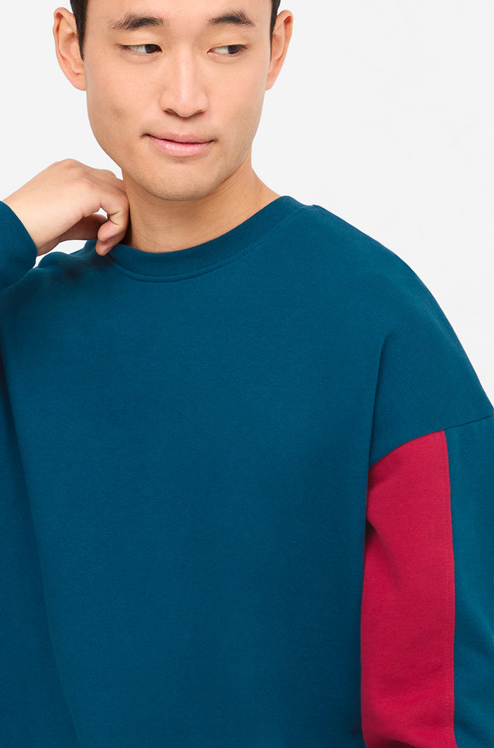 Sweatshirt von Barça + Cruyff Blaues