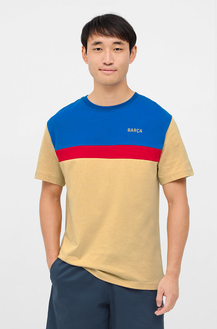 Camiseta Color Block Barça