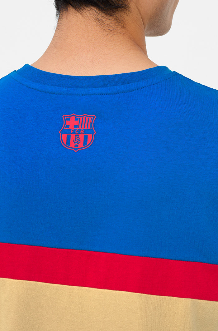 Camiseta Color Block Barça