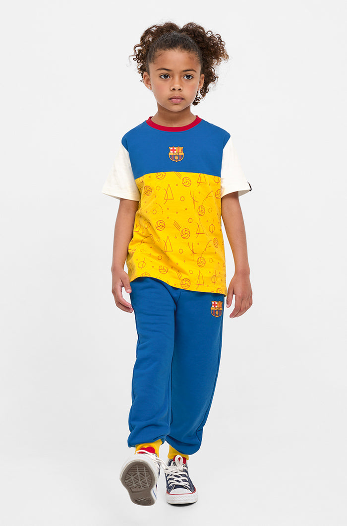 Barça Figuren T-Shirt - Junior
