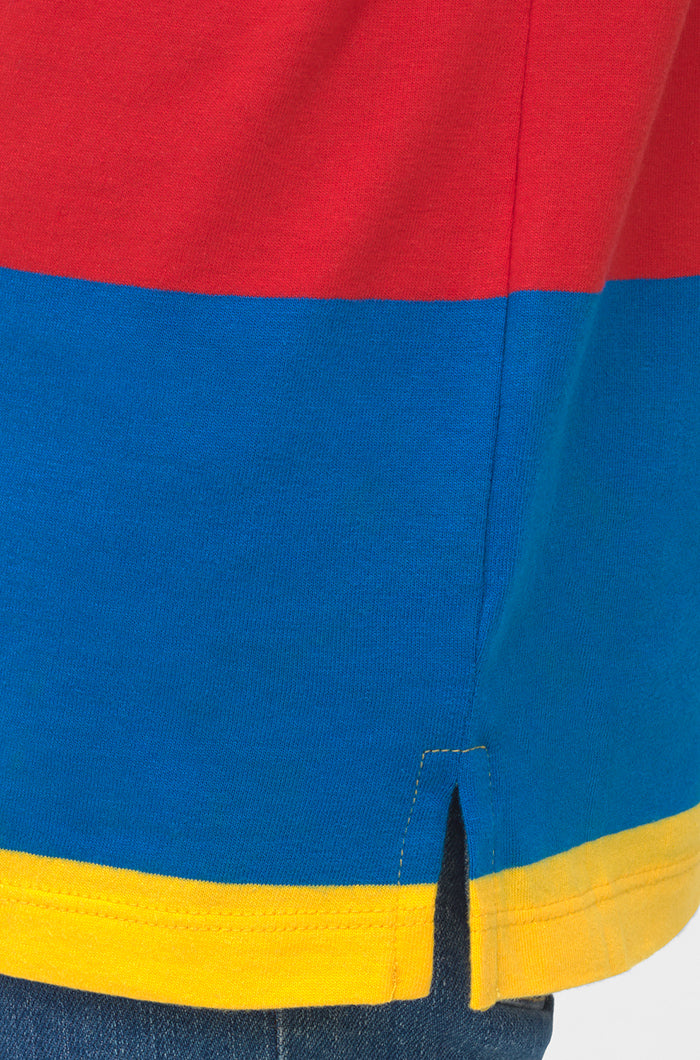 Camiseta multicolor Barça - Júnior