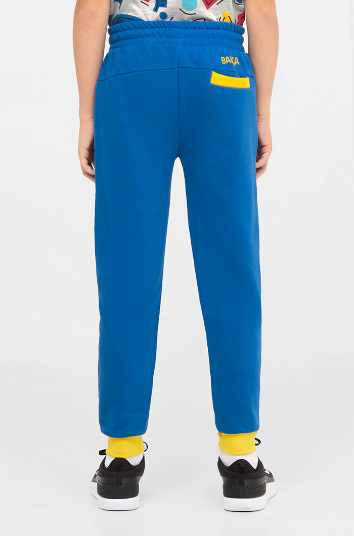 Pantalon bleu Barça - Junior
