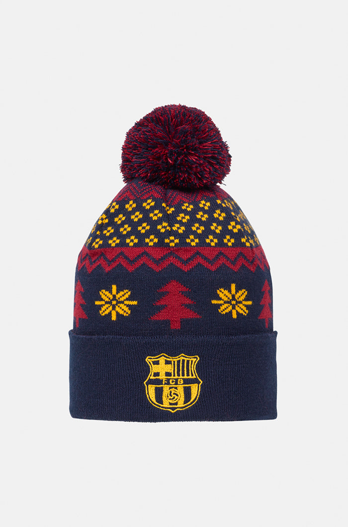 FC Barcelona Christmas Hat - Junior