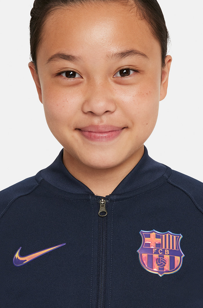 Chaqueta impermeable Barça Nike - Junior