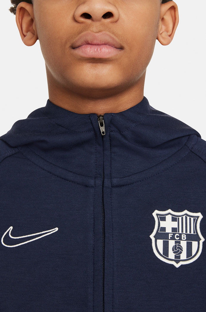 Sweat-shirt capuche Barça Nike - Junior
