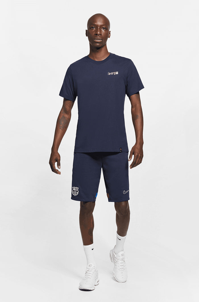 T-shirt Navy blue Barça Nike