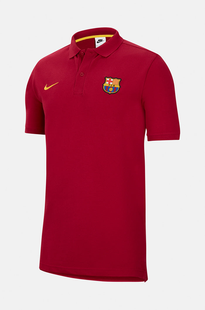 Polo maroon Barça Nike