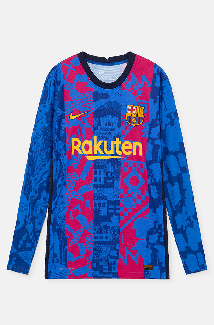 FC Barcelona match third shirt 21/22 - Long sleeves