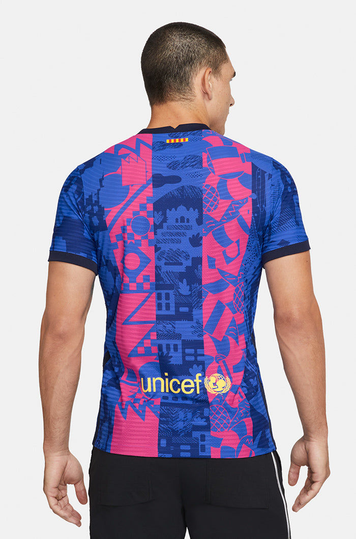 Trikot Match 3 Ausrüstung FC Barcelona 21/22