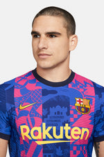 Trikot Match 3 Ausrüstung FC Barcelona 21/22