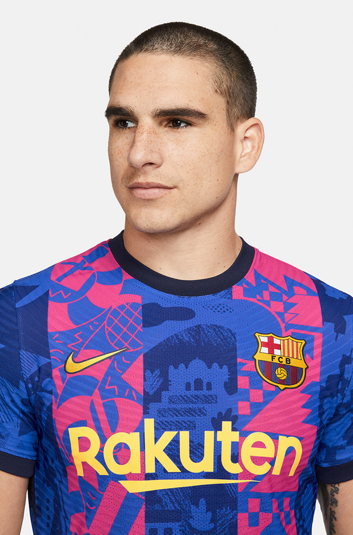 Trikot Match 3 Ausrüstung FC Barcelona 21/22