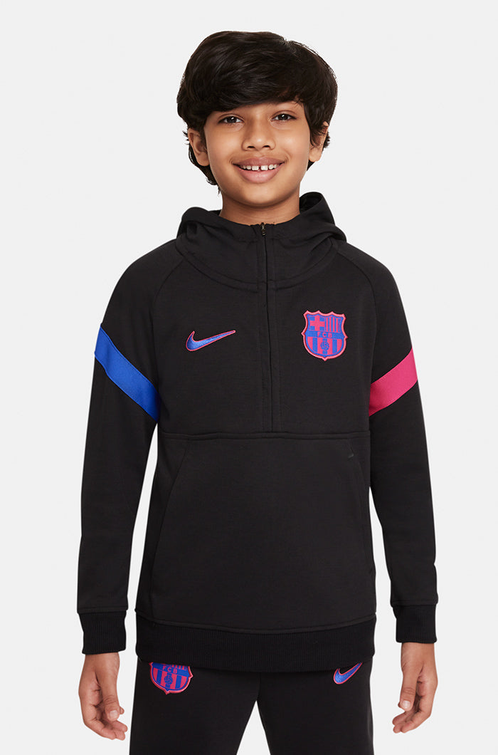 Sweat-shirt kangourou Barça Nike - Junior