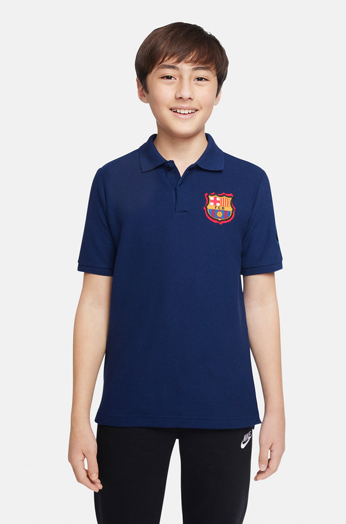 Polo mit Wappen Barça Nike – Junior