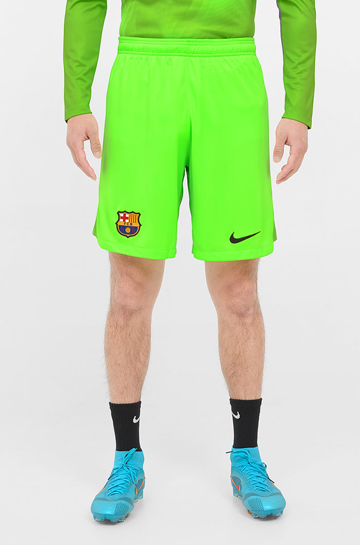 FC Barcelona Goalkeeper green shorts 22/23