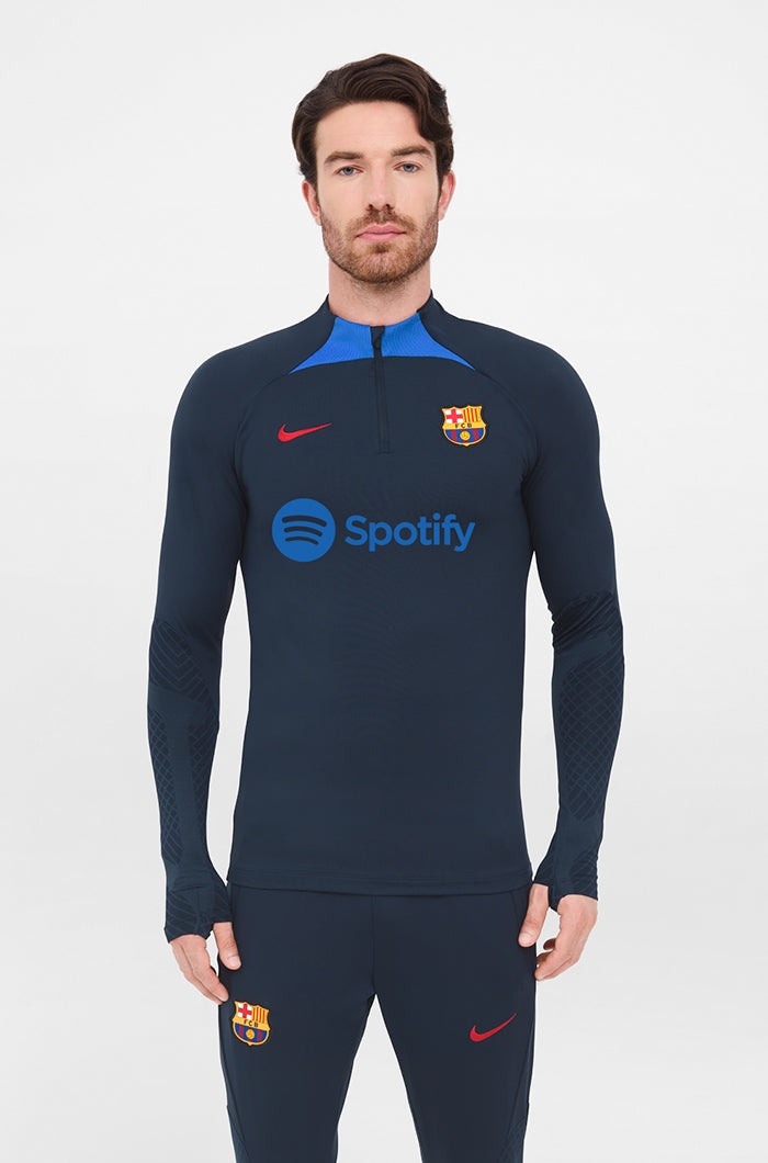FC Barcelona coach training navy Sweatshirt