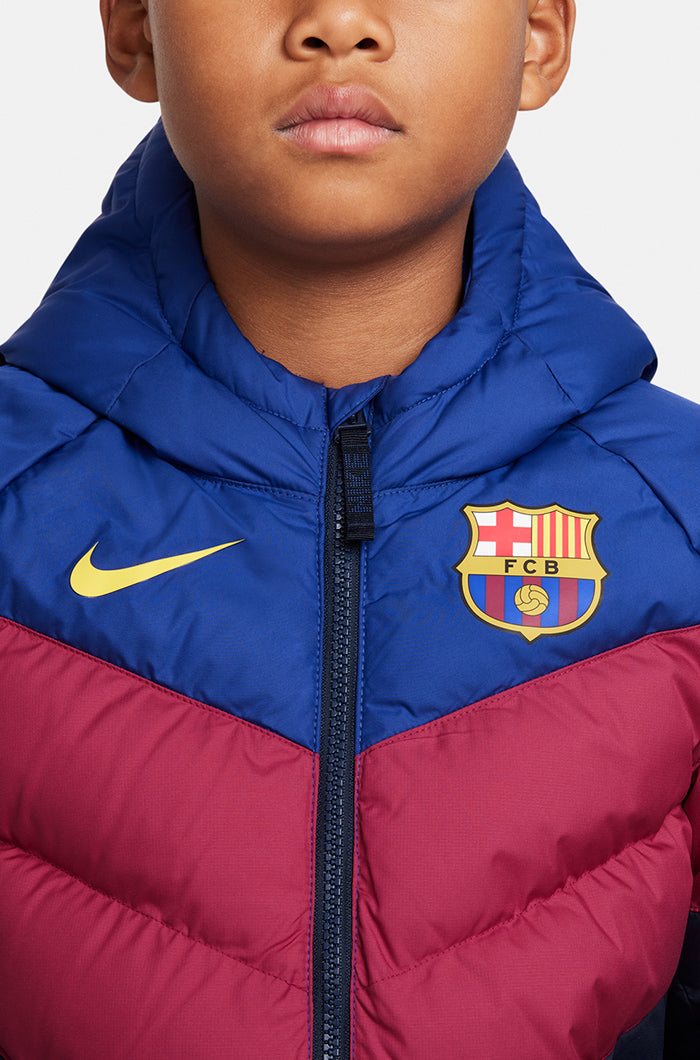 Gepolsterter Mantel Barça Nike - Kinder