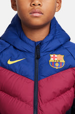 Gepolsterter Mantel Barça Nike - Kinder