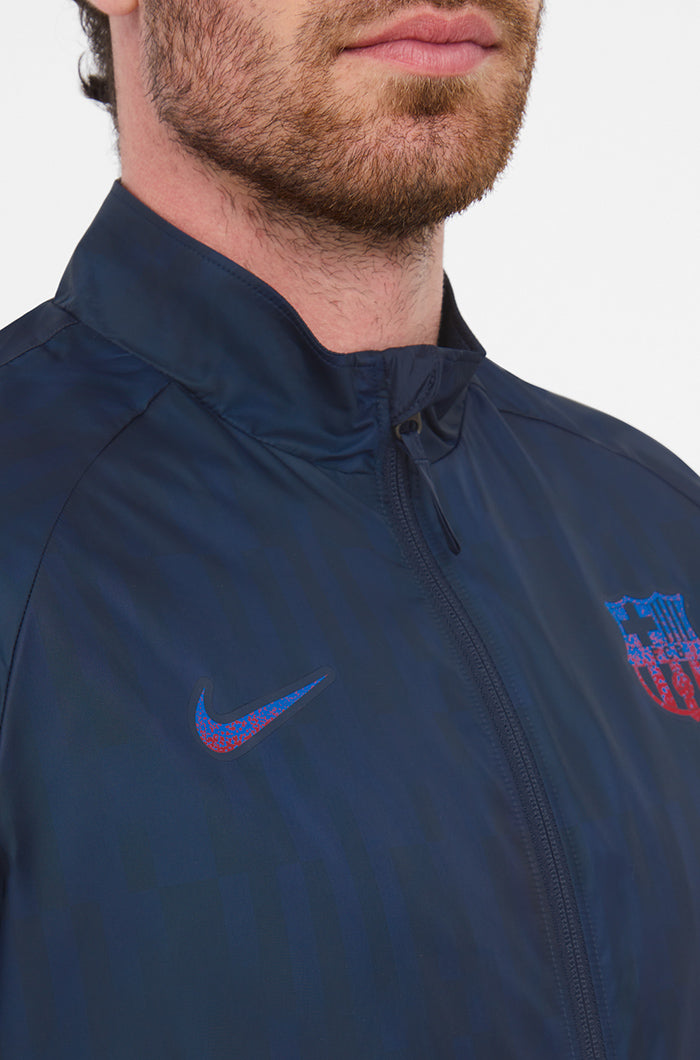 Jaqueta estampada Barça Nike