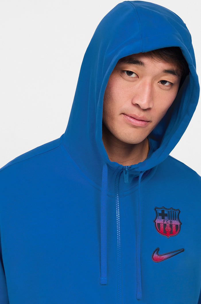 Barça Nike blue Hoodie