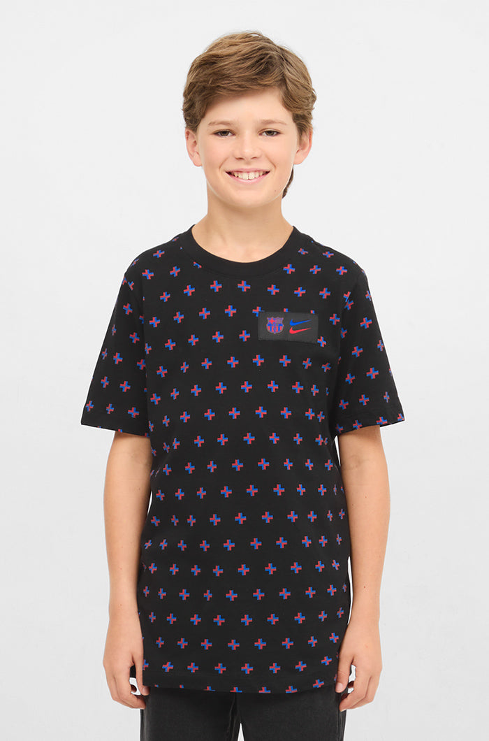 T-Shirt mit Wappen Barça Nike - Junior