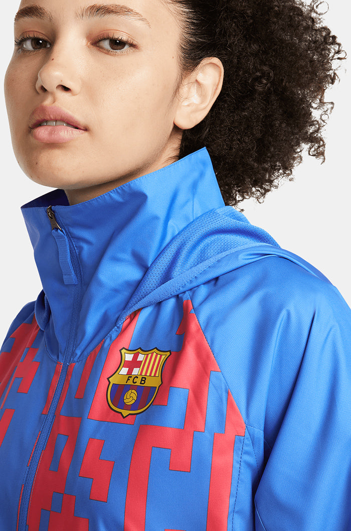 Sudadera estampada Barça Nike - Mujer