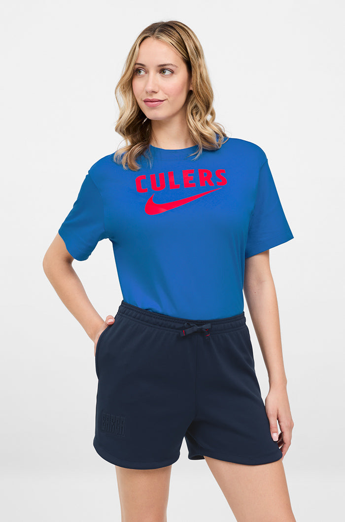 Short nike cheap bleu femme