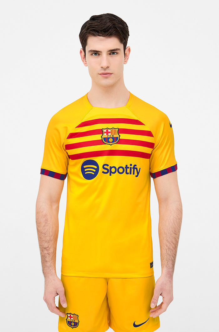 barcelona training kit yellow