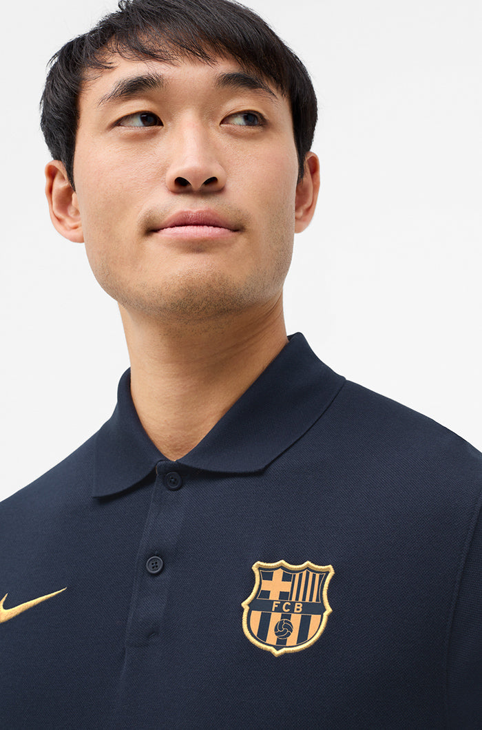 Polo with Barça Nike crest