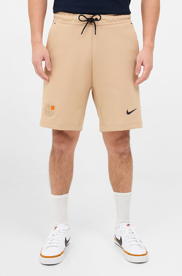 Beige Shorts Barça Nike