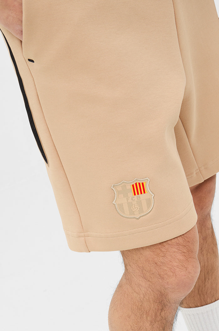 Pantalons curt beige Barça Nike