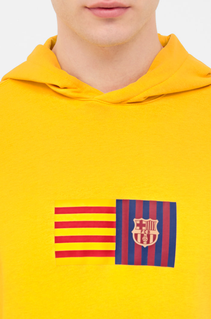 Sweat-Shirt jaune Barça Nike