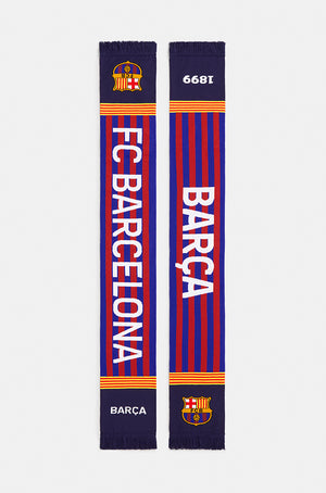 1899 Reversible “senyera” scarf