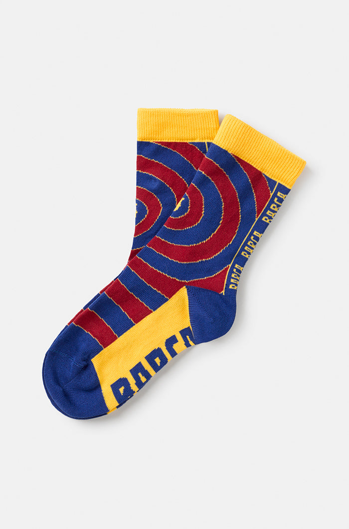 FC Barcelona flag and crest socks - Kids