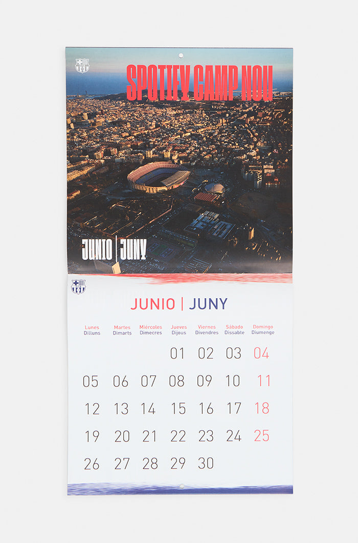 Calendario de pared 2023