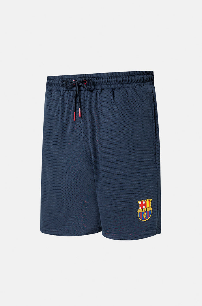 Pantalons de bany amb escut del Barça