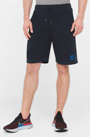 Bermudes bleu marine Barça