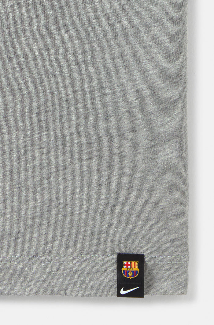 Barça lettering grey shirt